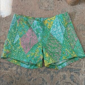 Lilly Pulitzer Deenie 5" Shorts Sun Dance Print Multicolored Abstract Print